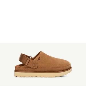 NEW UGG women's goldenstar clog in chestnut